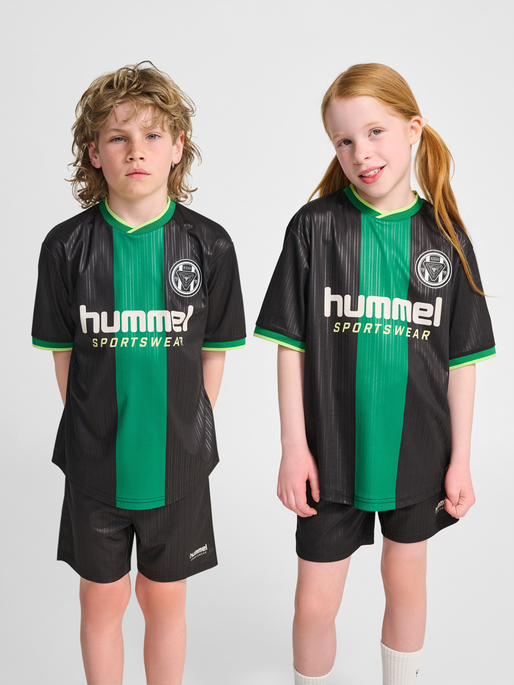 hmlJR LOOSE BALL  JERSEY S/S, BLACK, model