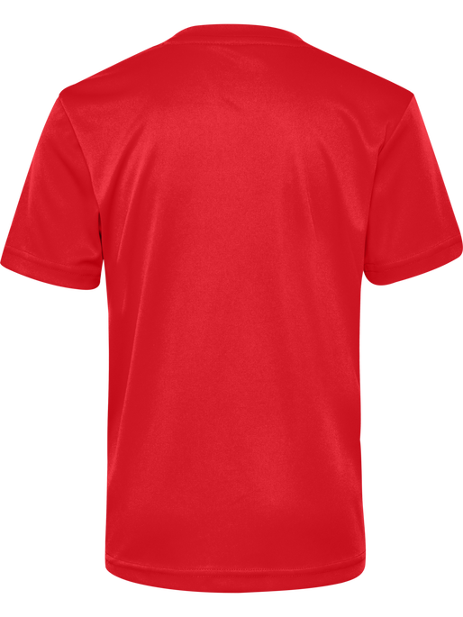 hmlLOGO JERSEY S/S KIDS, TRUE RED, packshot