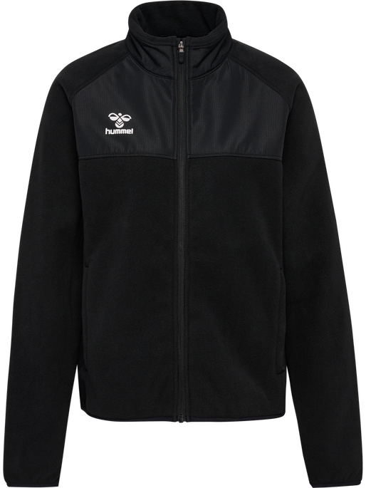 hmlGO FLEECE JACKET WOMAN, BLACK, packshot