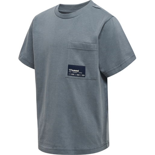 hmlROCKY T-SHIRT S/S, STORMY WEATHER, packshot