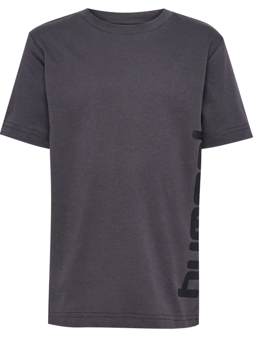 hmlPRINT T-SHIRT S/S, EBONY hmlPRINT T-SHIRT S/S, EBONY, packshot