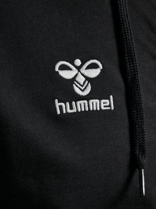 hmlGO 2.0 ZIP HOODIE, BLACK hmlGO 2.0 ZIP HOODIE, BLACK, packshot
