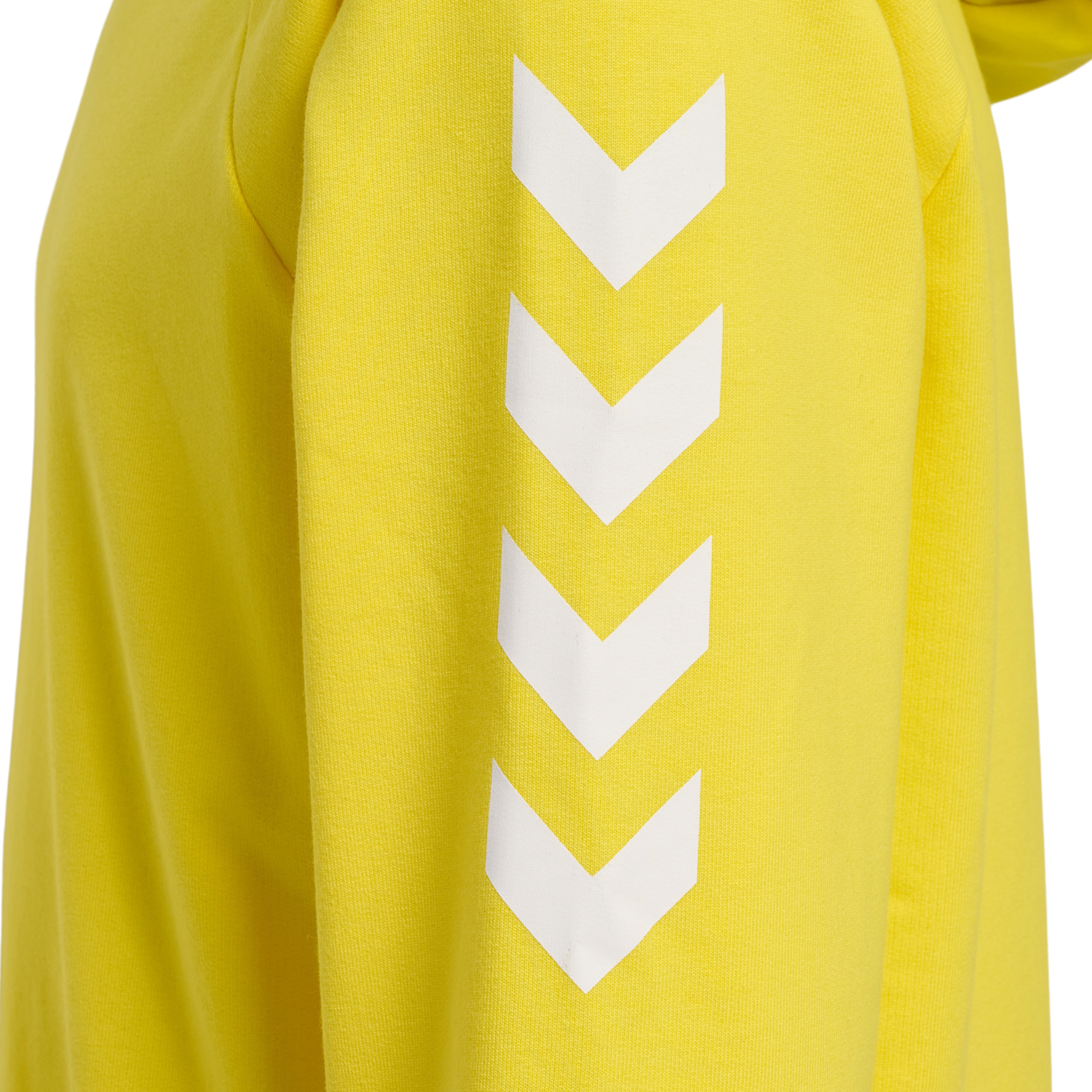 HMLGO KIDS COTTON HOODIE, BLAZING YELLOW, packshot
