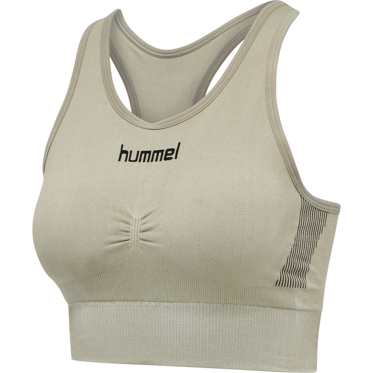 HUMMEL FIRST SEAMLESS BRA WOMEN, LONDON FOG, packshot