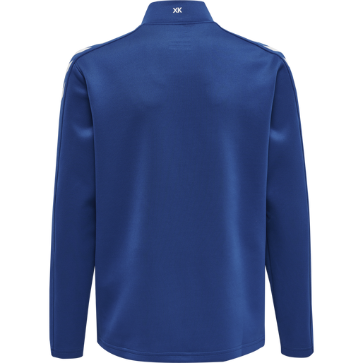 hmlCORE XK POLY ZIP SWEAT KIDS, TRUE BLUE, packshot