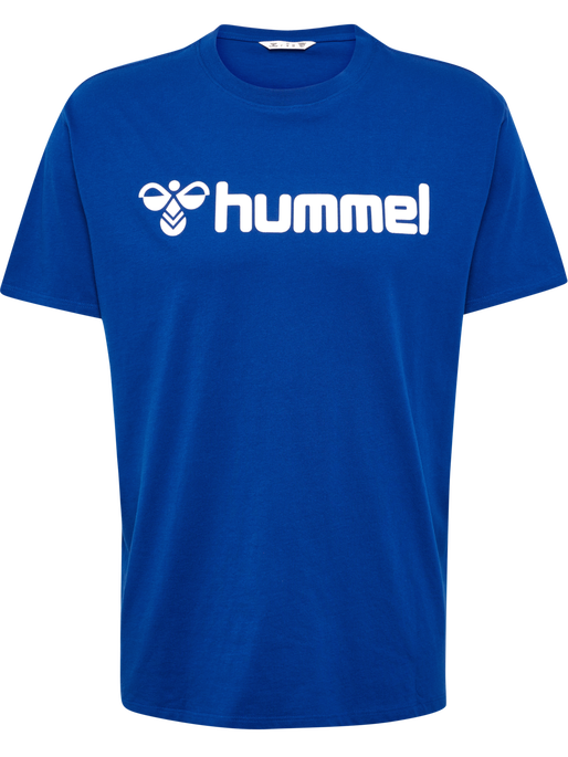 hmlGO 2.0 LOGO T-SHIRT S/S, TRUE BLUE, packshot