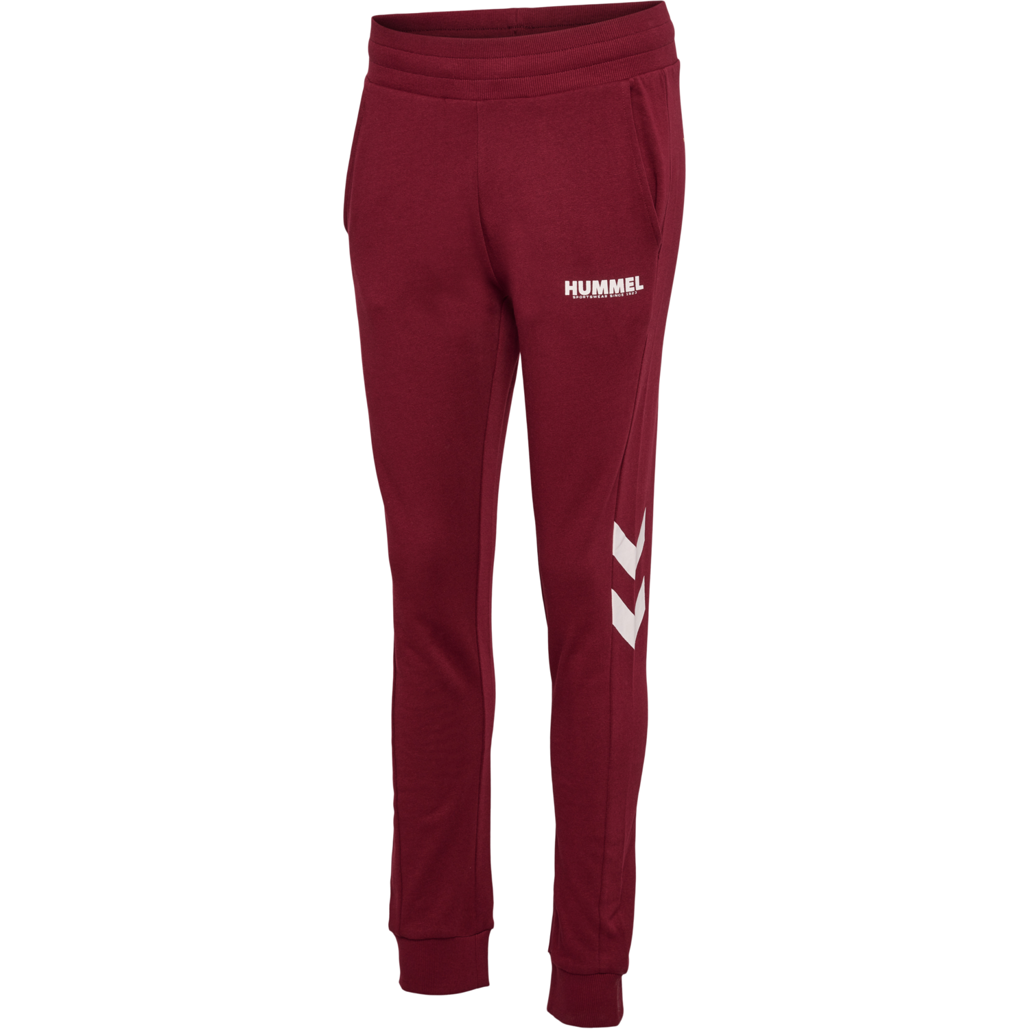 hmlLEGACY WOMAN TAPERED PANTS, CABERNET, packshot