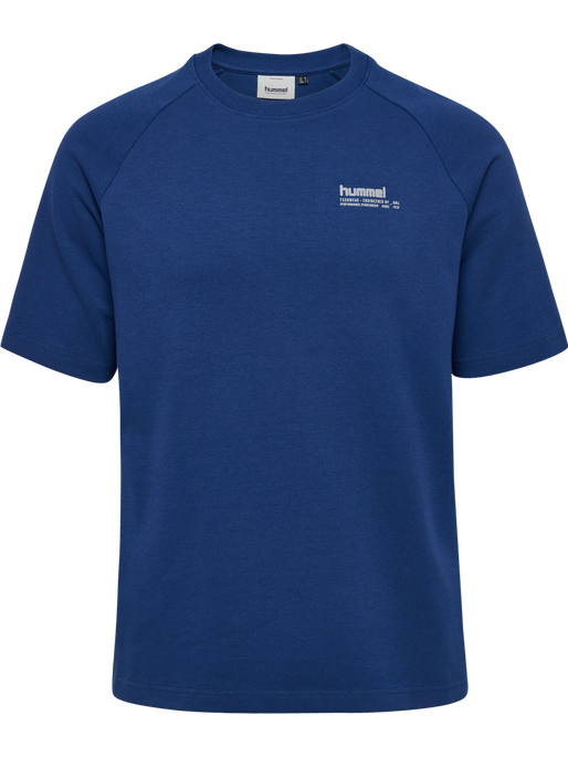 hmlTECH LOOSE T-SHIRT, ESTATE BLUE hmlTECH LOOSE T-SHIRT, ESTATE BLUE, packshot