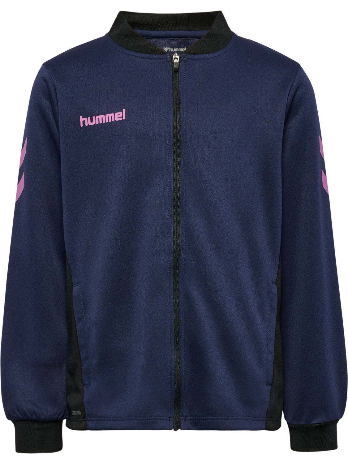 hmlBLAZE CLUB 26 TRACKSUIT KIDS, MARINE/PINK, packshot