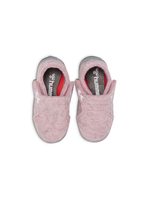 WOOL SLIPPER INFANT  , ROSE, packshot