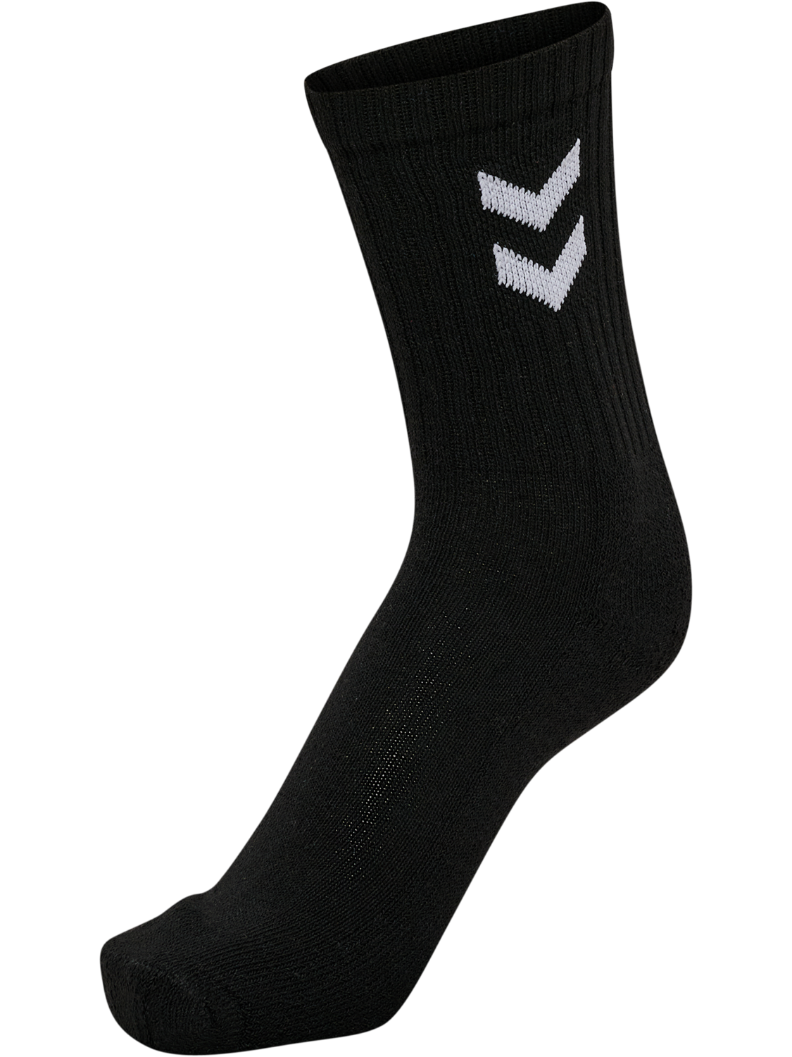 6-PACK BASIC SOCK, BLACK, packshot