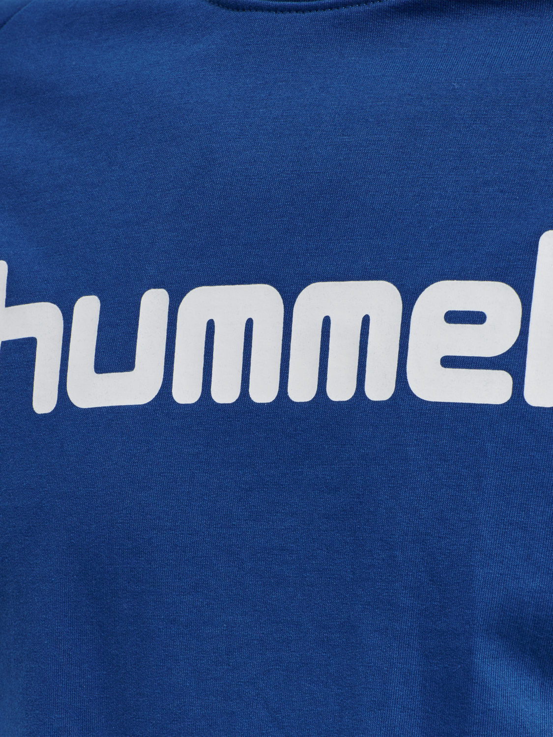 HMLGO COTTON LOGO SWEATSHIRT WOMAN, TRUE BLUE, packshot