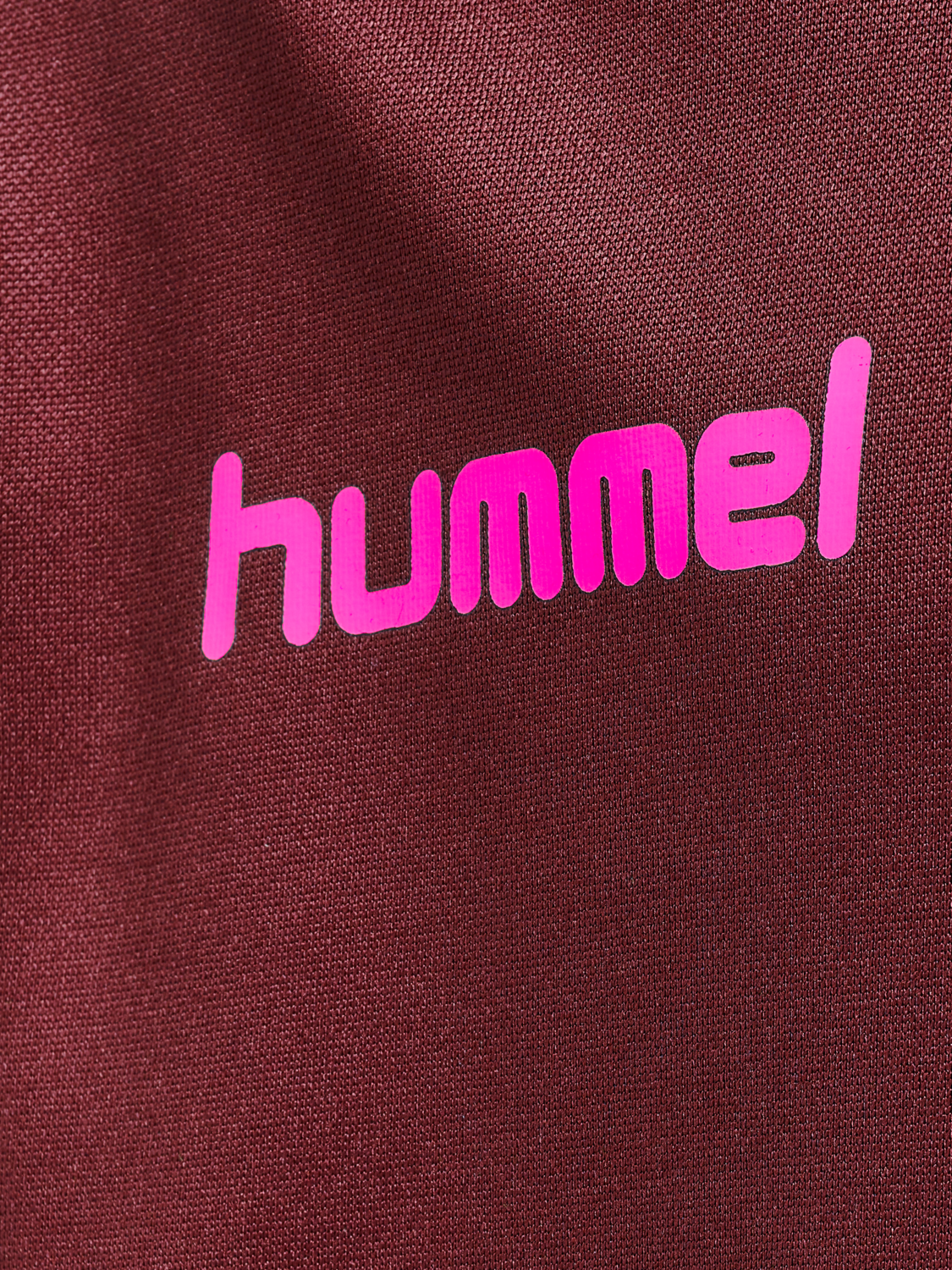 hmlPROMO KIDS POLY HOODIE, BIKING RED/RASPBERRY SORBET, packshot