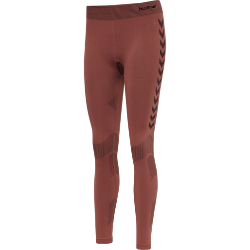 HUMMEL FIRST SEAMLESS TR TIGHTS W, MARSALA HUMMEL FIRST SEAMLESS TR TIGHTS W, MARSALA, packshot