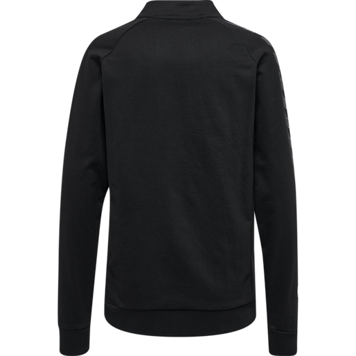 hmlMOVE GRID COTTON ZIP JACKET WOMA, BLACK, packshot