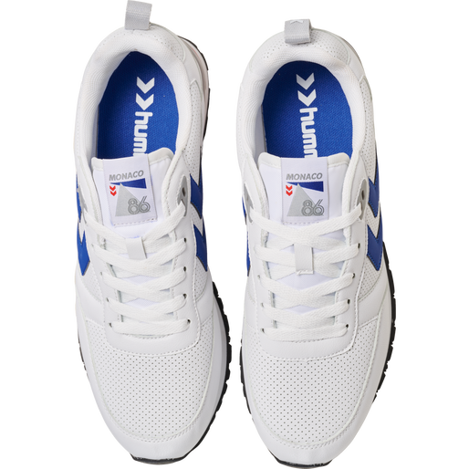 MONACO 86 PERFORATED, WHITE/BLUE/RED, packshot