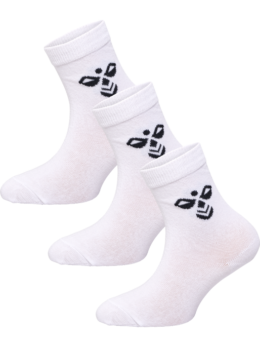 SUTTON 3-PACK SOCK, WHITE, packshot