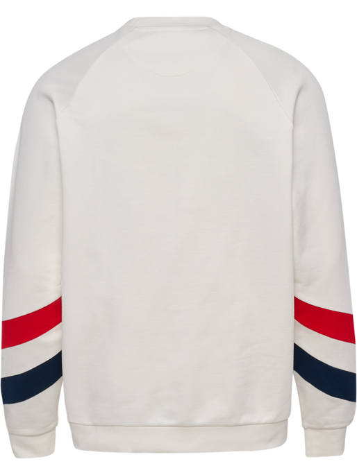 hmlOVERSIZED CREW SPORTSWEAR, BLANC DE BLANC/BLANC DE BLANC, packshot