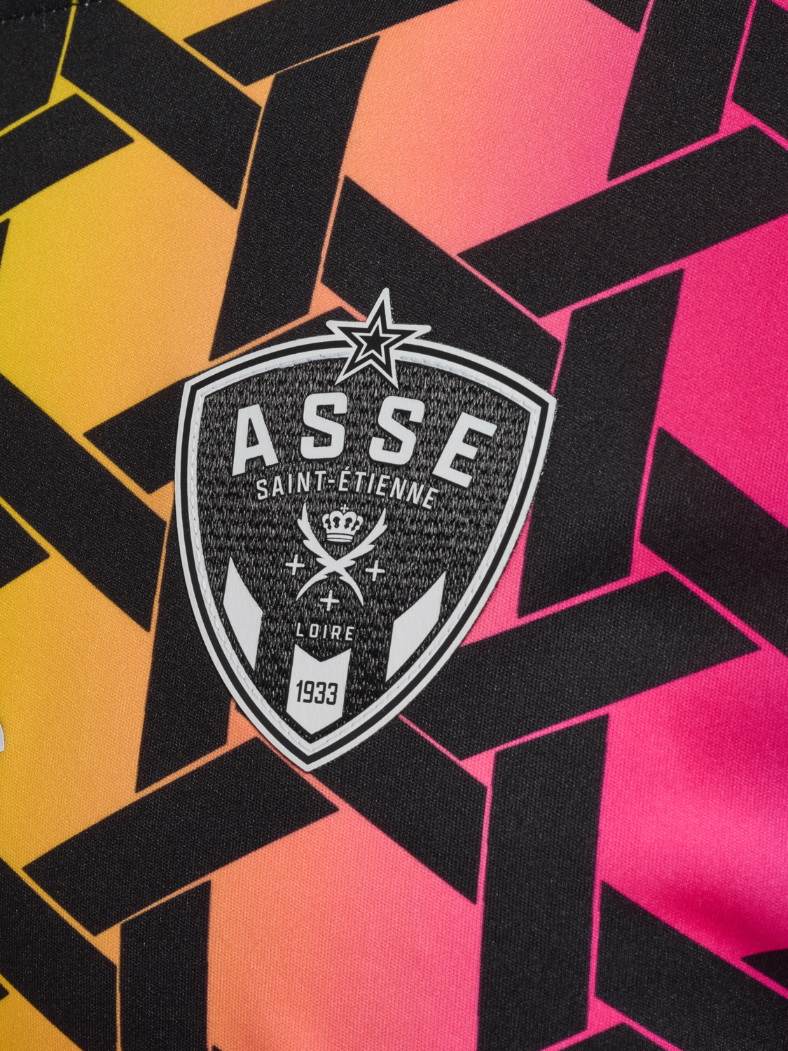 ASSE 23/24 GK JERSEY S/S, BLACK, packshot