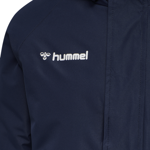 hmlAUTHENTIC KIDS BENCH JACKET, MARINE, packshot