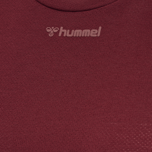 hmlMT VANJA T-SHIRT L/S, CABERNET, packshot