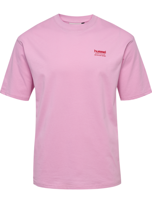 hmlLOOSE T-SHIRT S/S HSW FOOTBALL, PASTEL LAVENDER, packshot