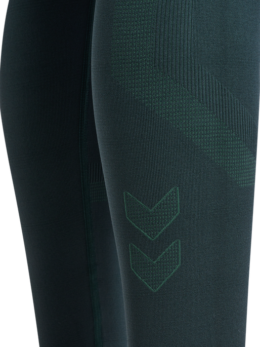 hmlMT POWER SEAMLESS MW TIGHTS, GREEN GABLES hmlMT POWER SEAMLESS MW TIGHTS, GREEN GABLES, packshot