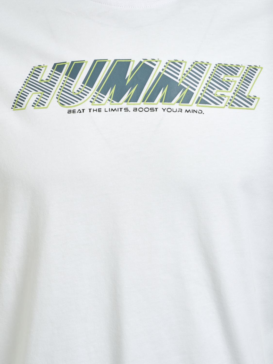 hmlTE EFFORT COTTON T-SHIRT, WHITE, packshot