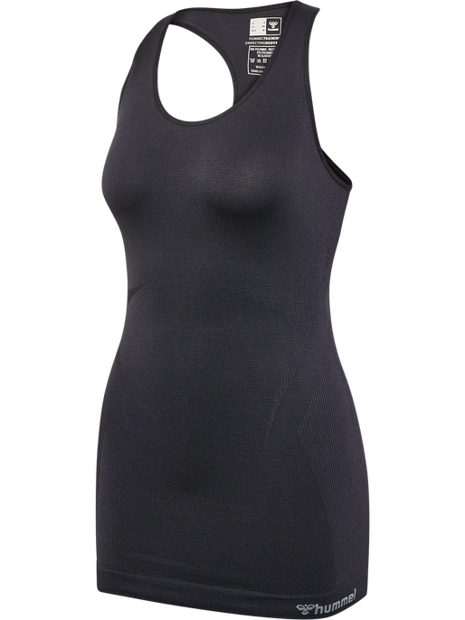 hmlTIF SEAMLESS TOP, BLACK, packshot