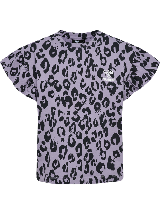 hmlMUSSE T-SHIRT S/S, LAVENDER GRAY, packshot
