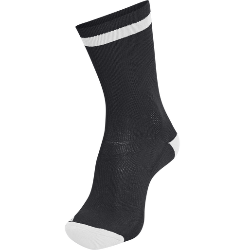 ELITE INDOOR SOCK LOW, BLACK/WHITE ELITE INDOOR SOCK LOW, BLACK/WHITE, packshot