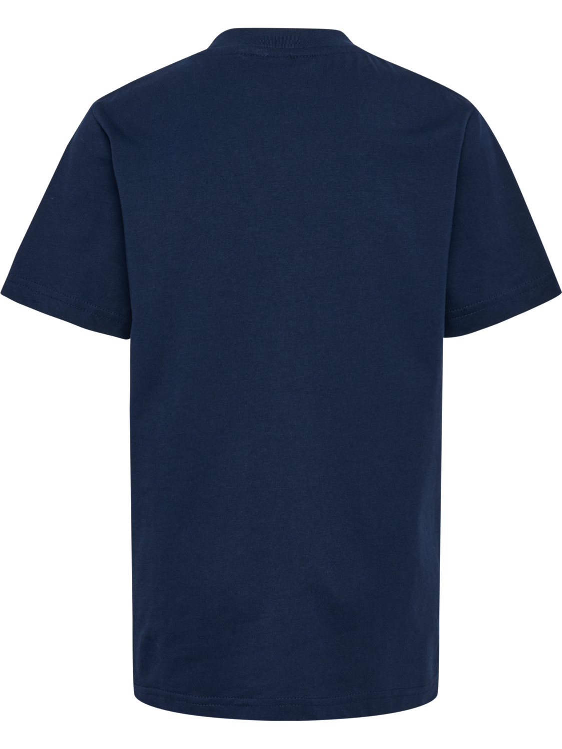hmlJR REG T-SHIRT S/S RUNNER 2-PACK, LIGHT GREY MELANGE/DRESS BLUES, packshot