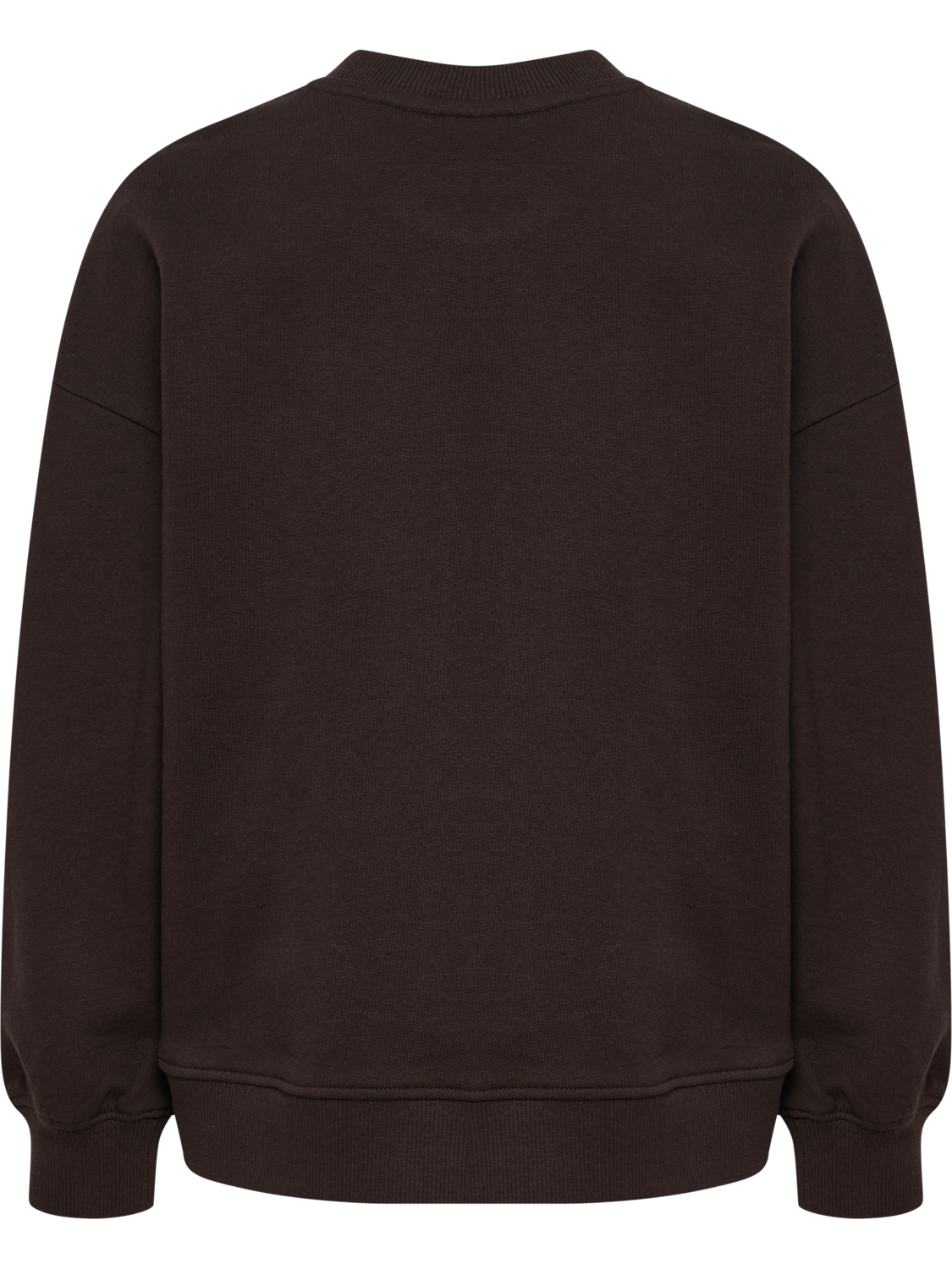 hmlJR JUMP BOXY SWEATSHIRT, CHOCOLATE TORTE, packshot