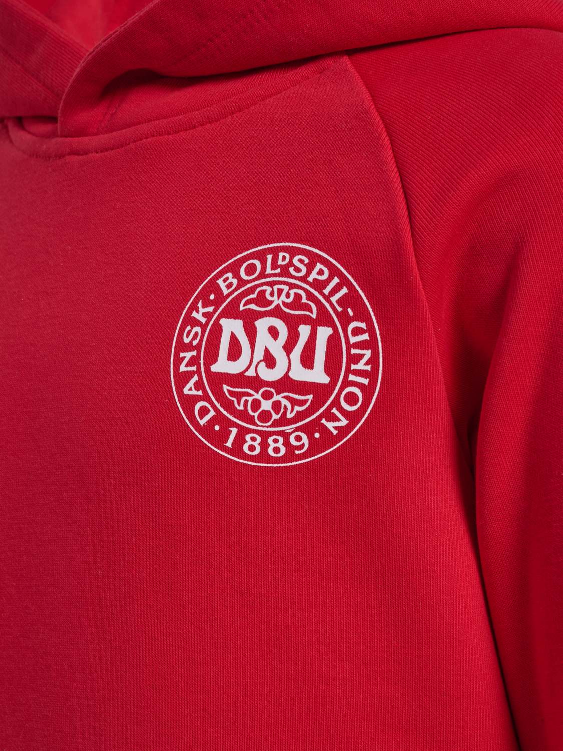 hmlJR REG DBU HOODIE, TANGO RED, packshot