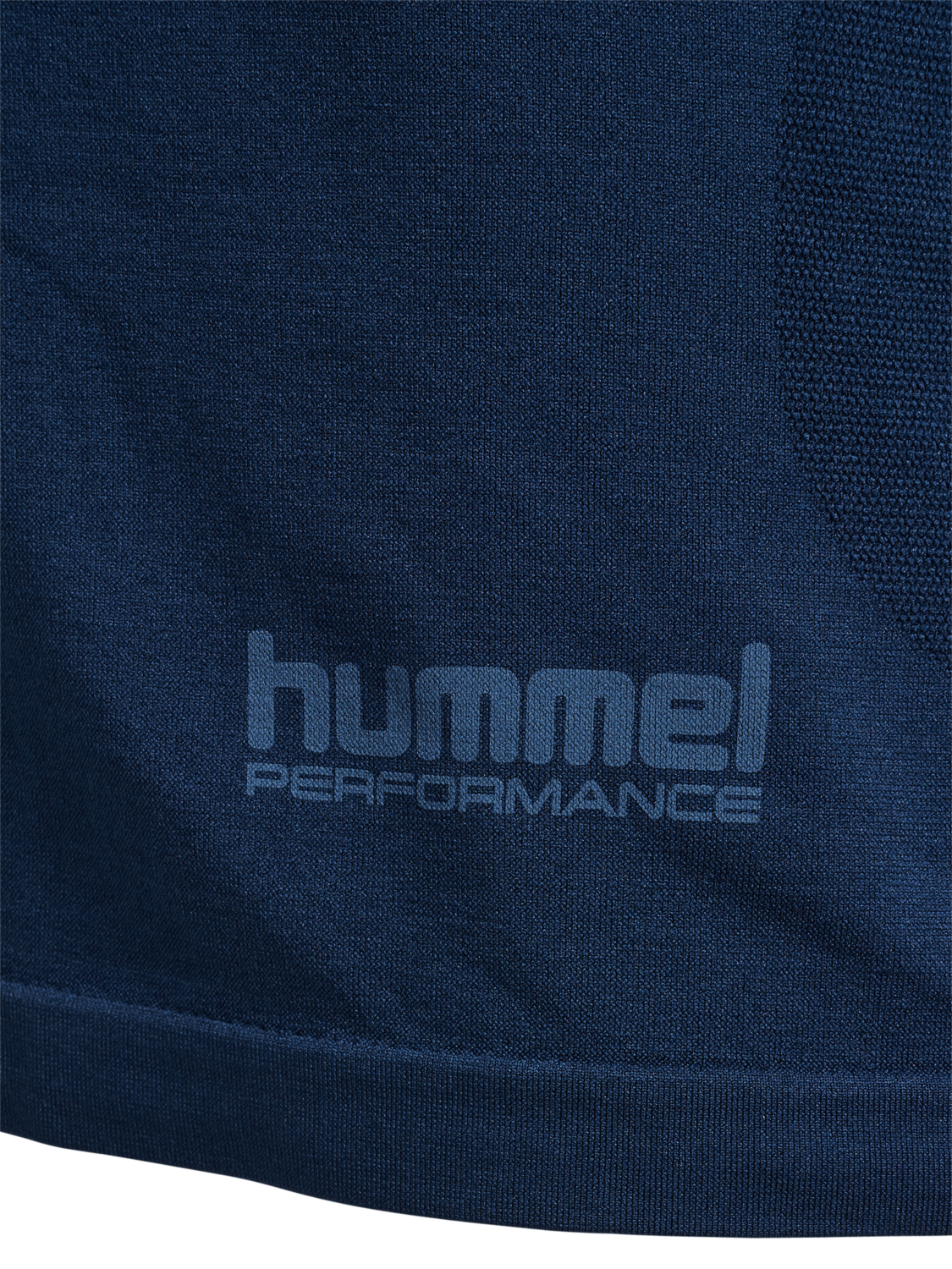hmlHIIT SEAMLESS T-SHIRT L/S, DRESS BLUES, packshot
