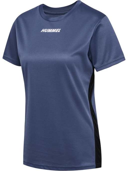 hmlMULTI PL JERSEY WOMAN, BLUE INDIGO hmlMULTI PL JERSEY WOMAN, BLUE INDIGO, packshot