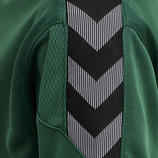 hmlAUTHENTIC KIDS POLY JERSEY L/S, EVERGREEN hmlAUTHENTIC KIDS POLY JERSEY L/S, EVERGREEN, packshot