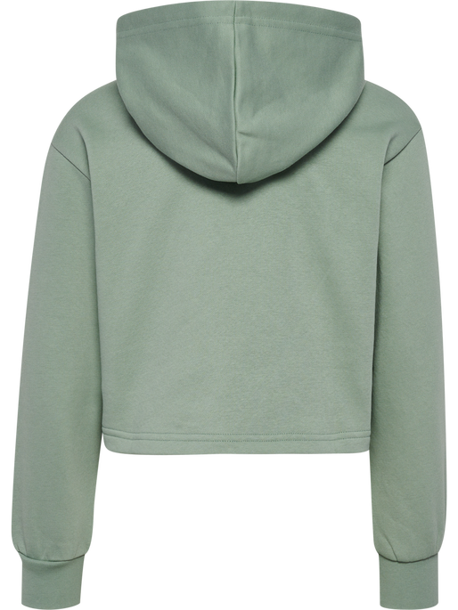 hmlZIPPI ZIP HOODIE, LILY PAD, packshot
