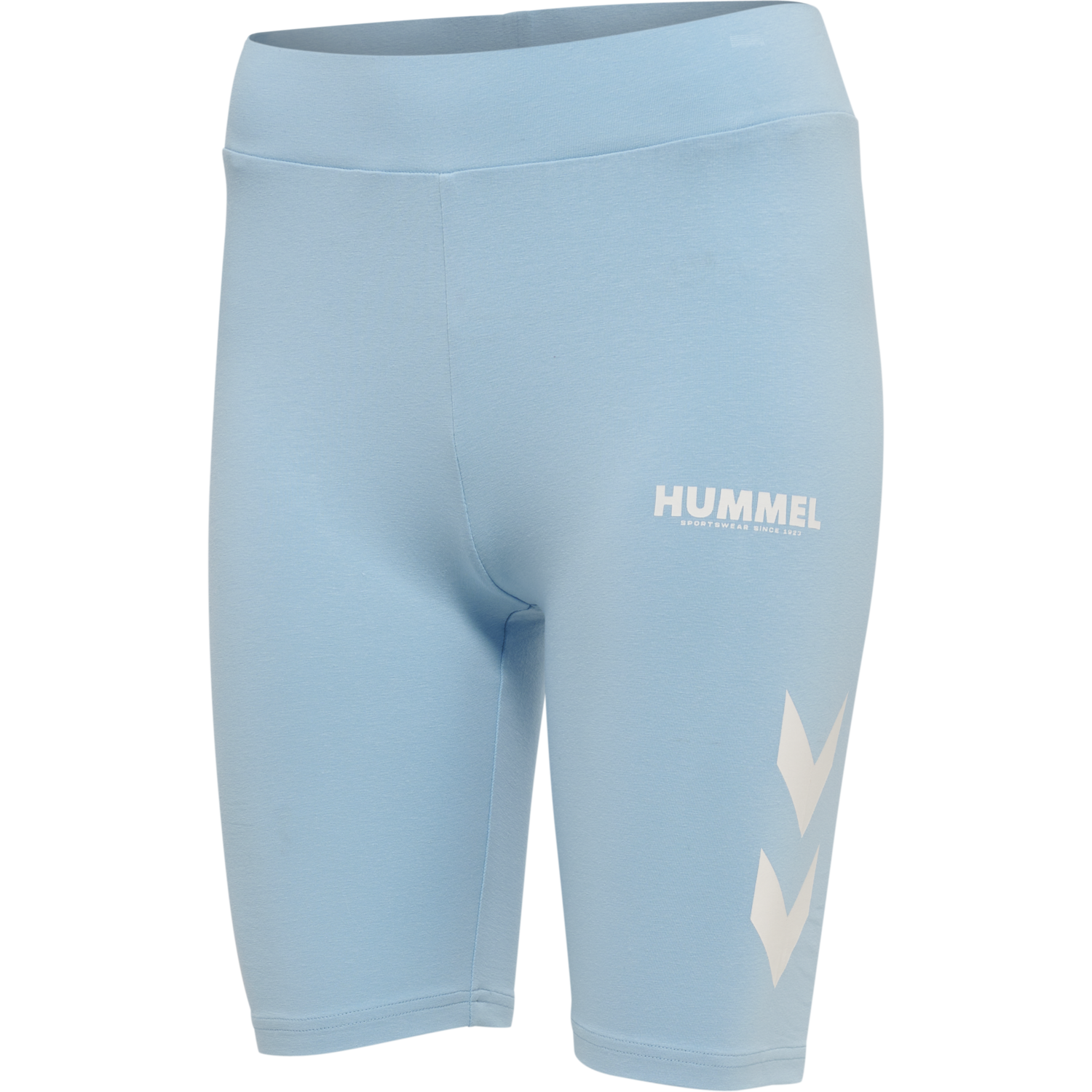 hmlLEGACY WOMAN TIGHT SHORTS, PLACID BLUE, packshot
