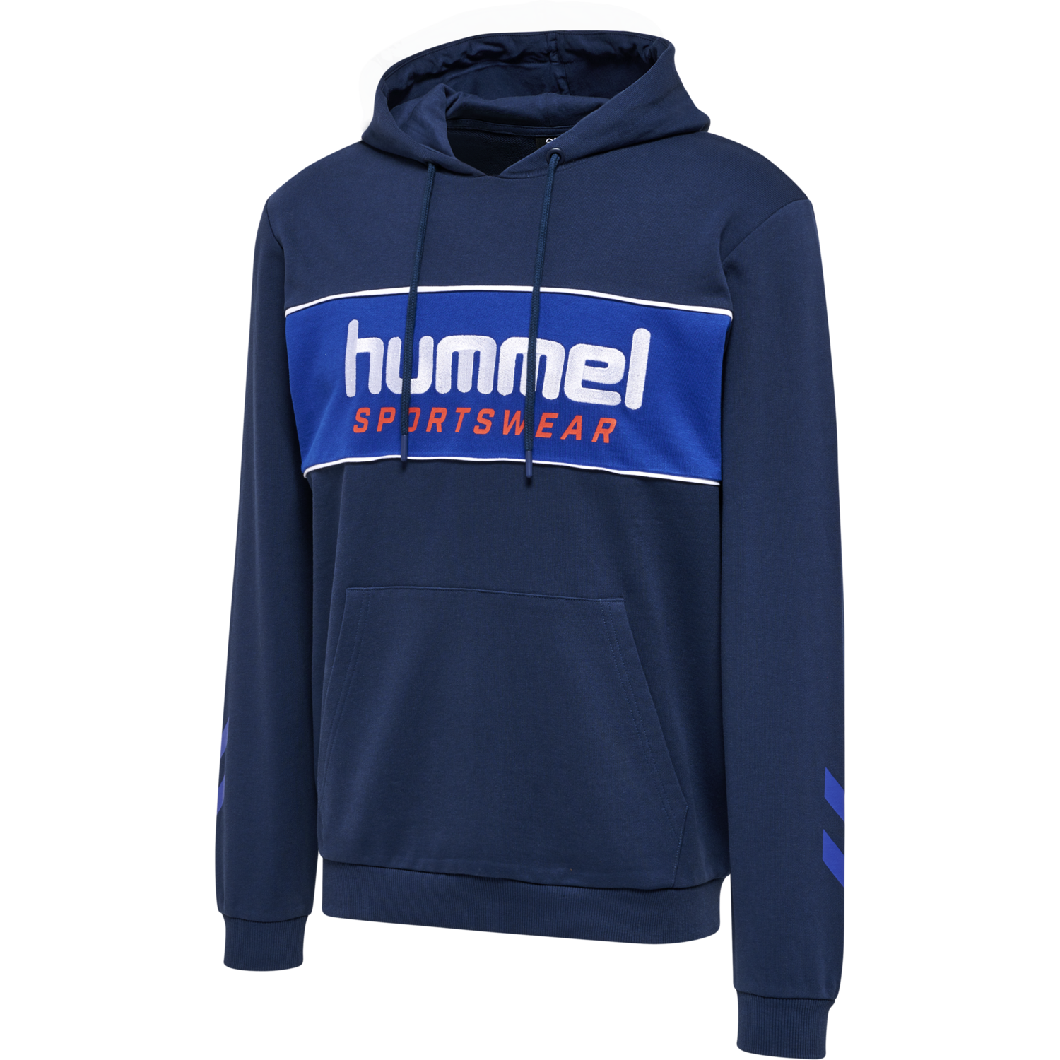 hmlLGC JULIAN HOODIE, DRESS BLUES, packshot