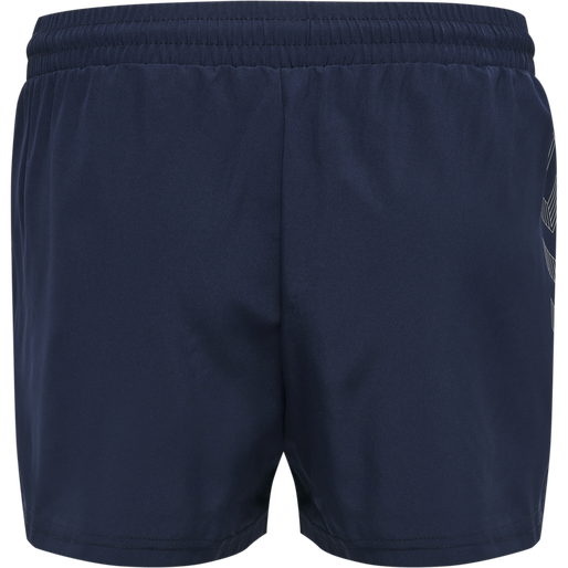 hmlMOVE GRID WOVEN SHORTS WOMAN, MARINE, packshot