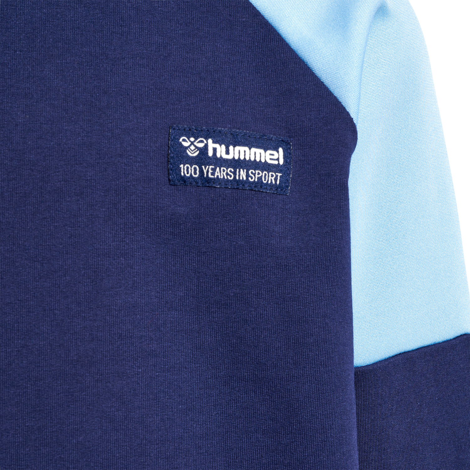 hmlEDDY SWEATSHIRT, BLACK IRIS, packshot