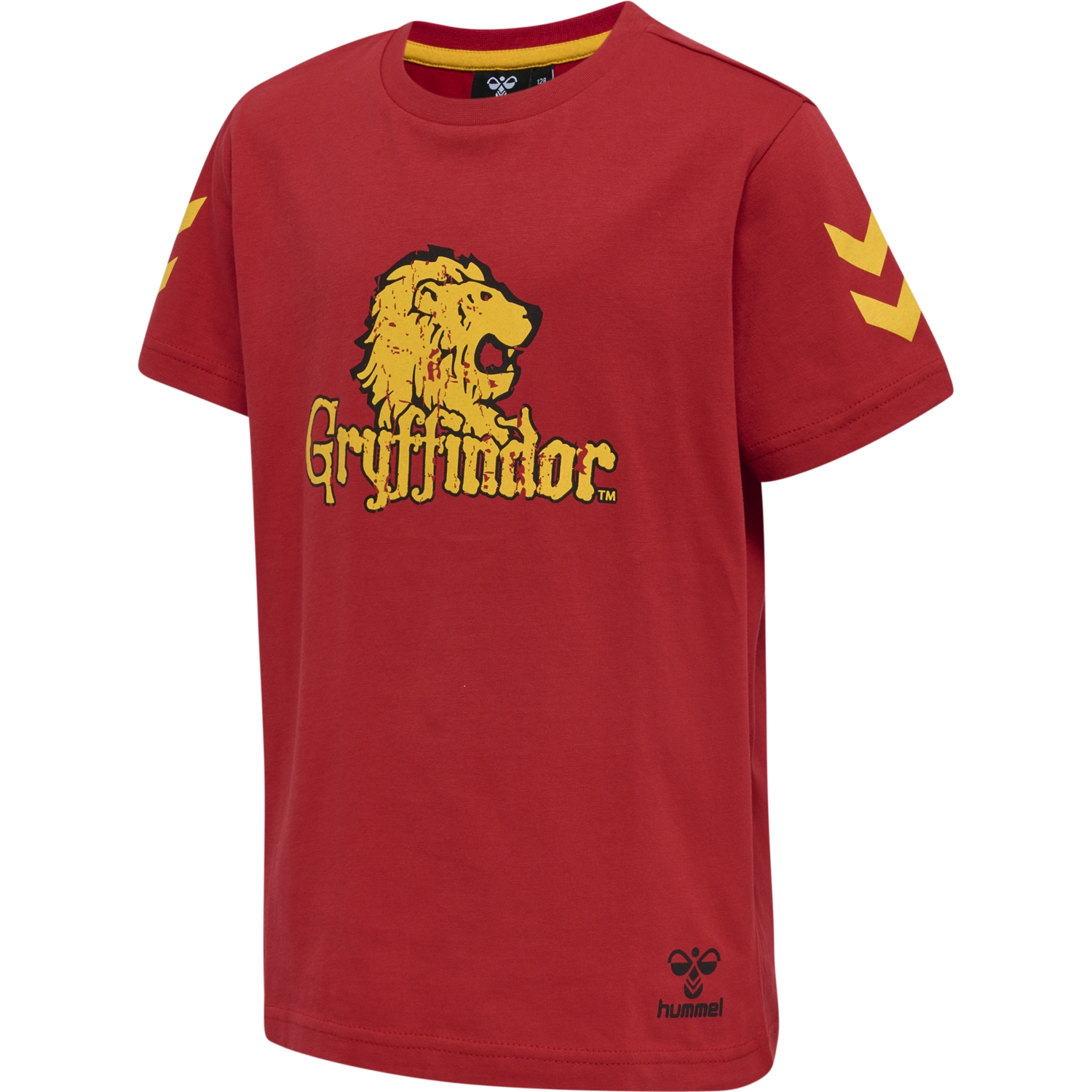 hmlHARRY POTTER TRES T-SHIRT S/S, SCARLET SAGE, packshot