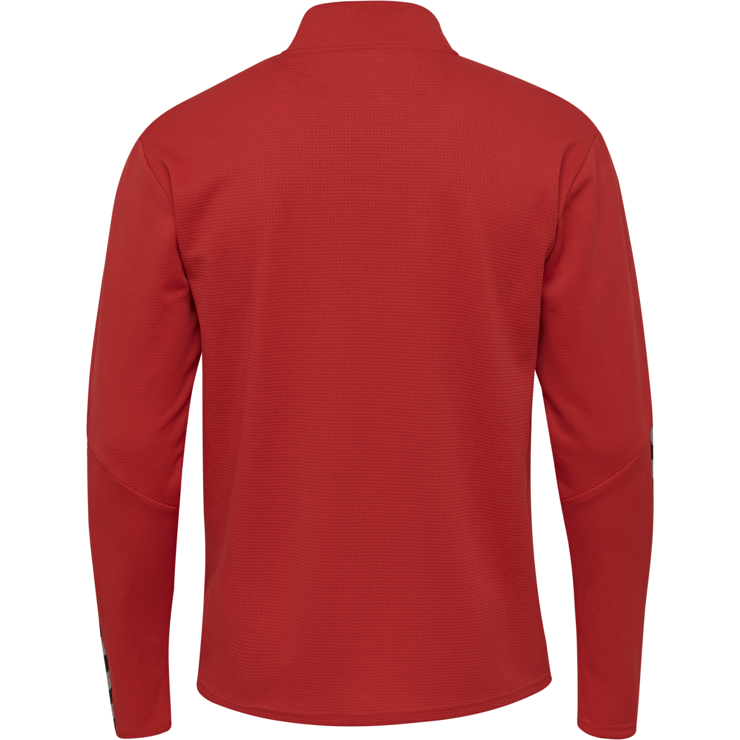 hmlAUTHENTIC HALF ZIP SWEATSHIRT, TRUE RED, packshot