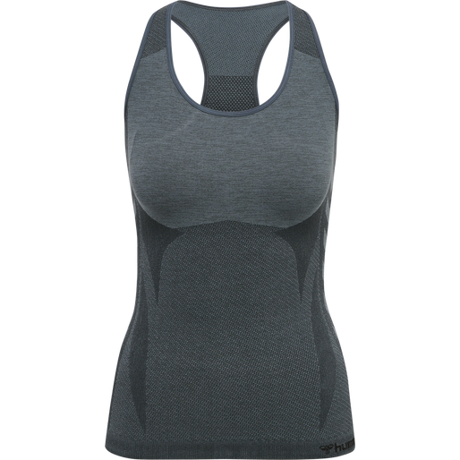 hmlCLEA SEAMLESS TOP, ASPHALT, packshot