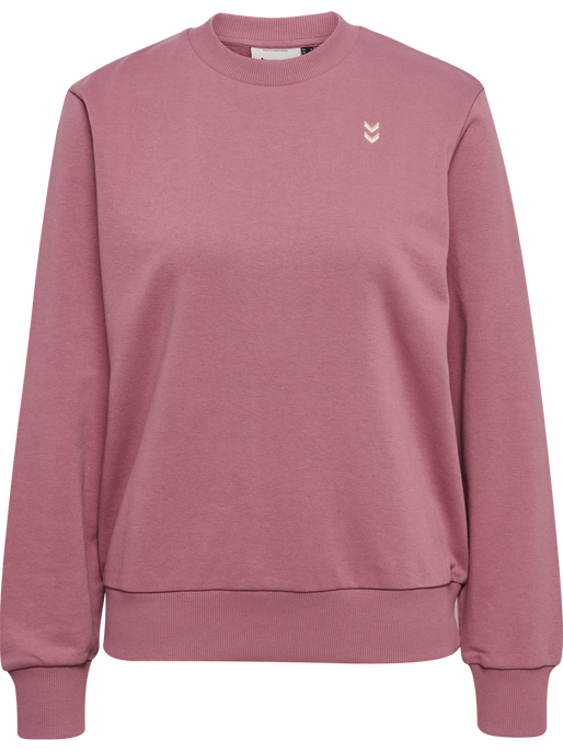 hmlPULSE W SWEAT CREWNECK, WISTFUL MAUVE, packshot