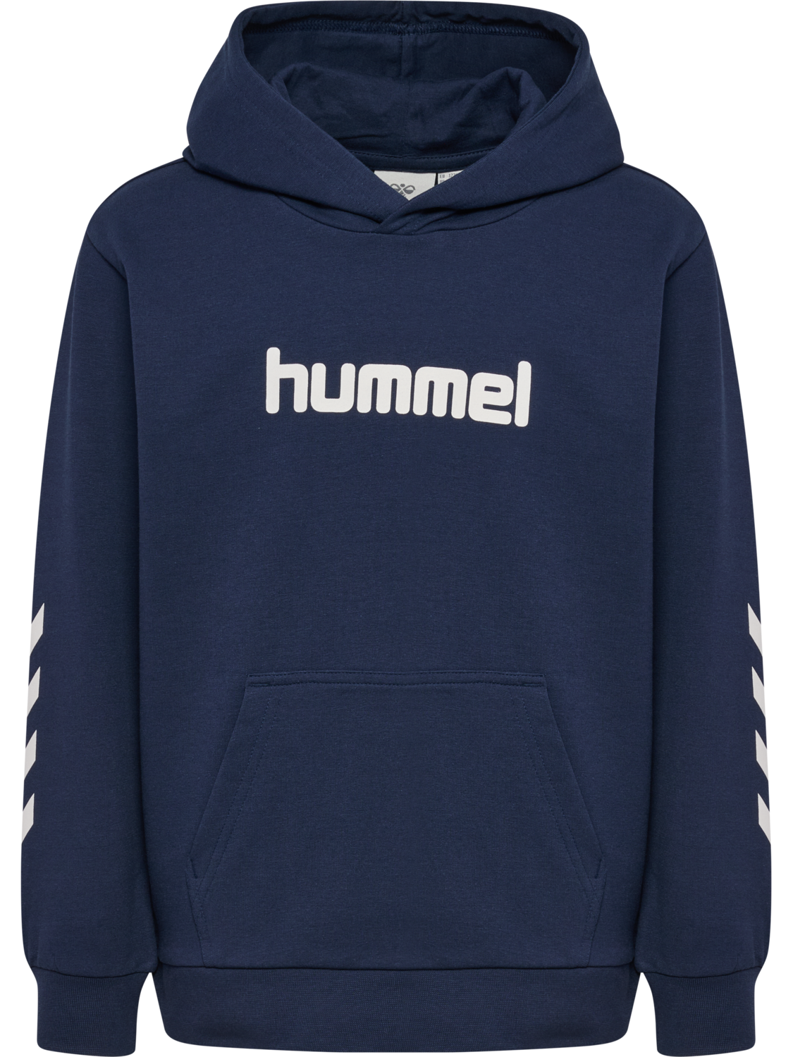hmlJR REG LOGO HOODIE, DRESS BLUES, packshot