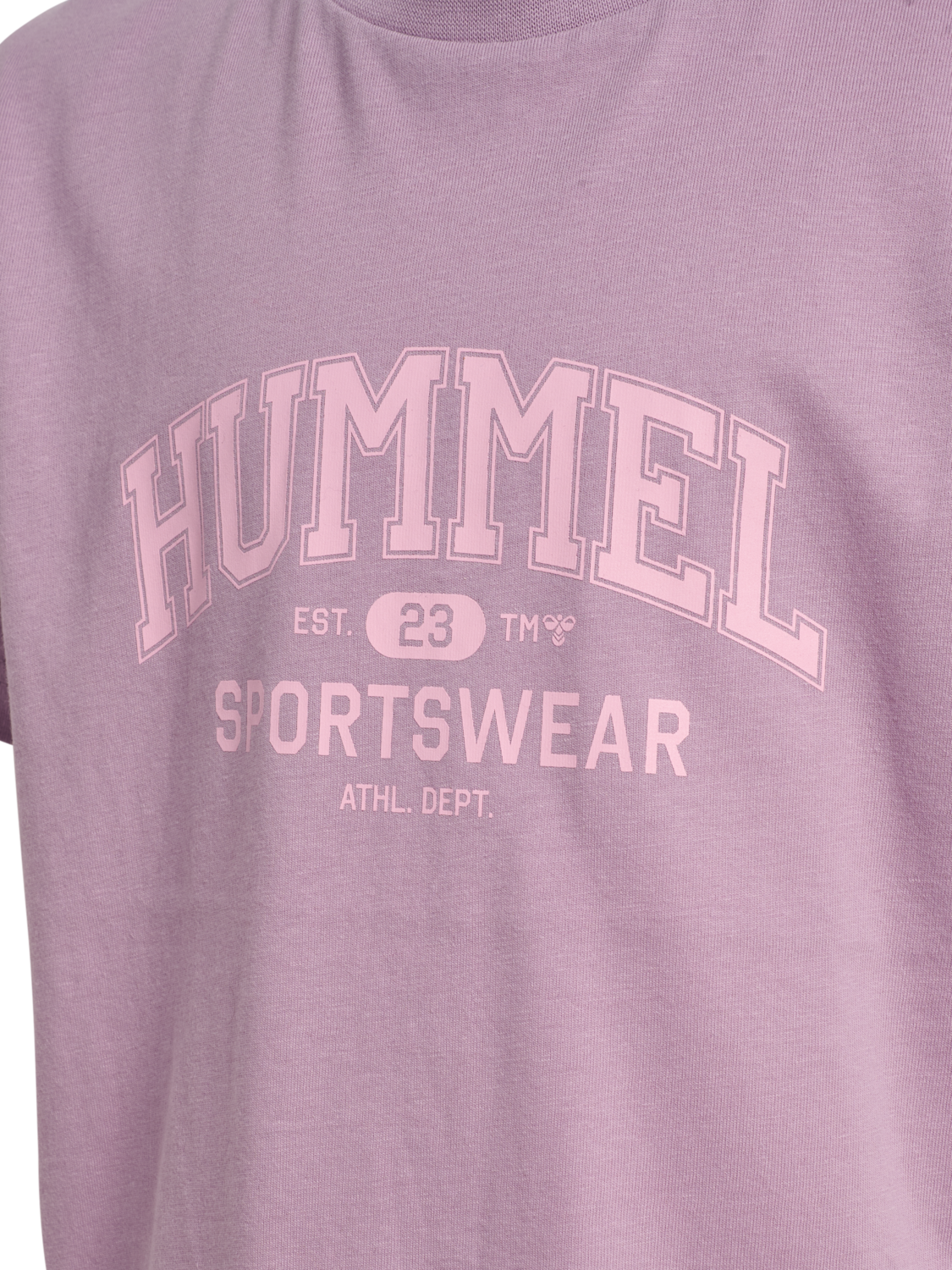 hmlJR REG GRAPHIC T-SHIRT S/S, LAVENDER MIST, packshot