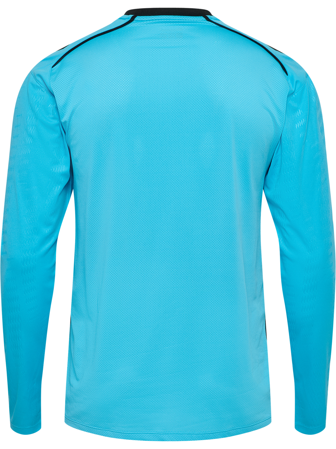 hmlREFEREE JERSEY L/S, NEON BLUE, packshot