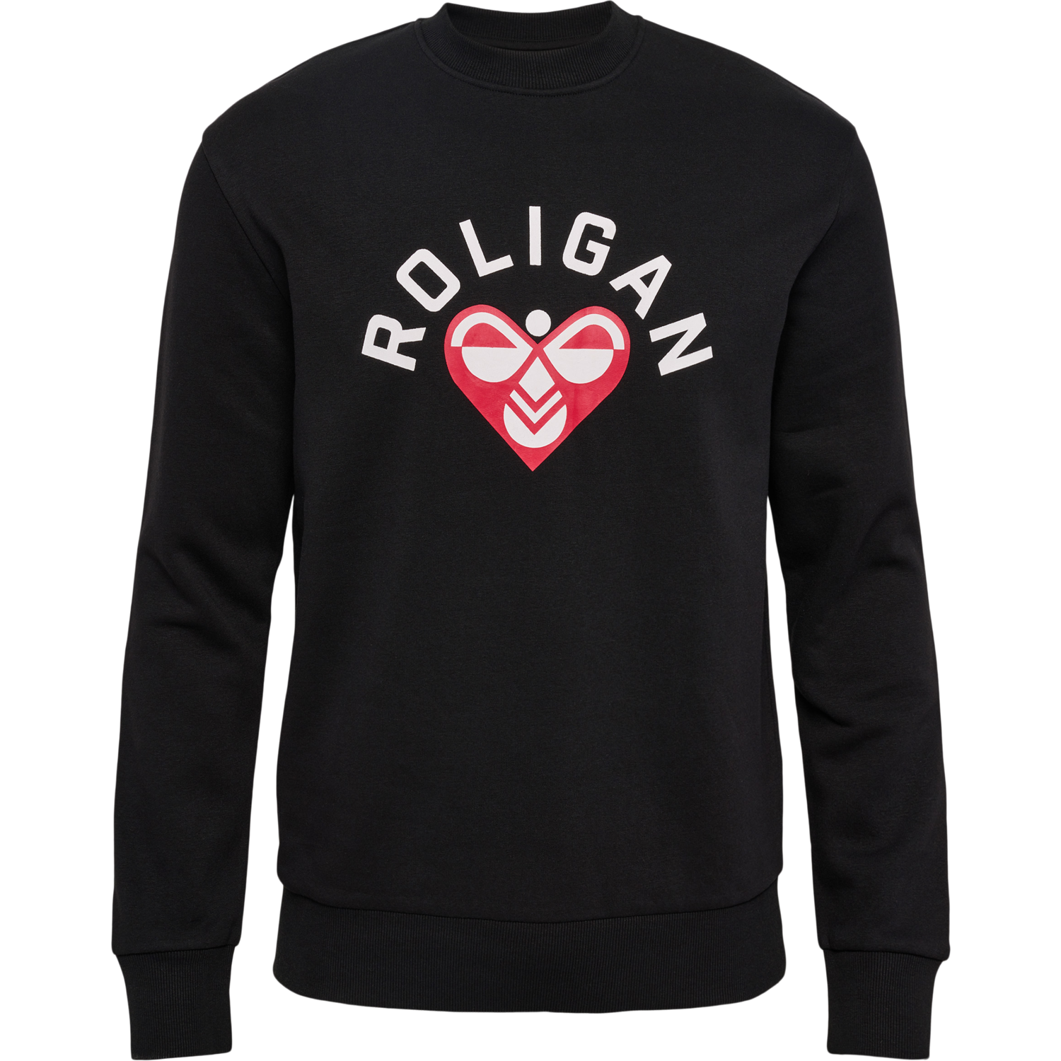 hmlROLIGAN SWEATSHIRT, BLACK, packshot